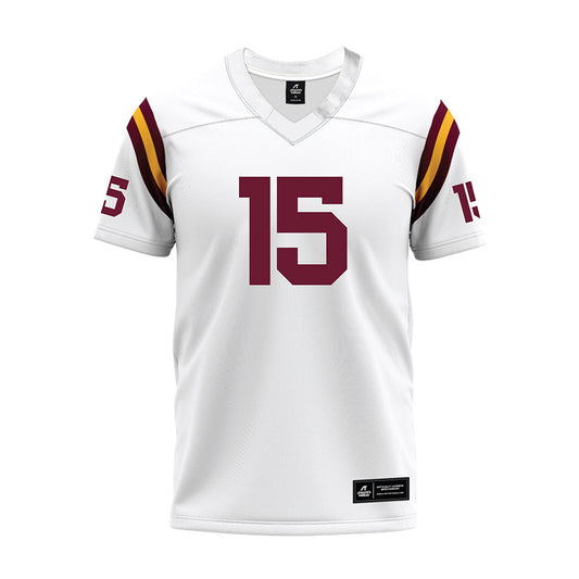 Minnesota - NCAA Football : Owen Lansu - 1960 White Premium Football Jersey-0