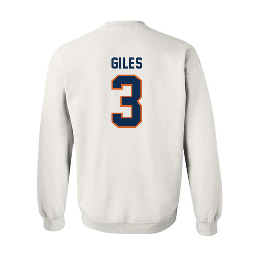 Wheaton IL - NCAA Softball : Bella Giles - Classic Shersey Crewneck Sweatshirt-1