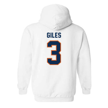 Wheaton IL - NCAA Softball : Bella Giles - Classic Shersey Hooded Sweatshirt-1