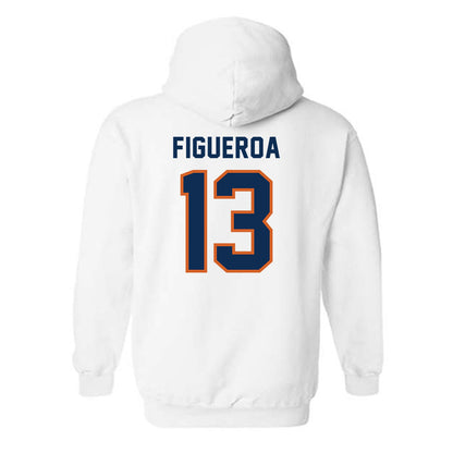 Wheaton IL - NCAA Softball : Olivia Figueroa - Classic Shersey Hooded Sweatshirt-1