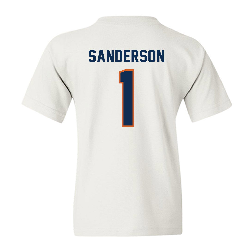 Wheaton IL - NCAA Women's Volleyball : Sarah Sanderson - Classic Shersey Youth T-Shirt-1