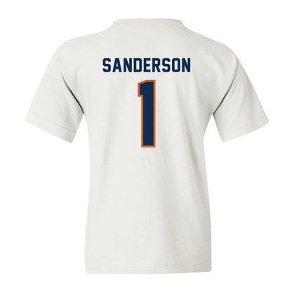 Wheaton IL - NCAA Women's Volleyball : Sarah Sanderson - Classic Shersey Youth T-Shirt-1
