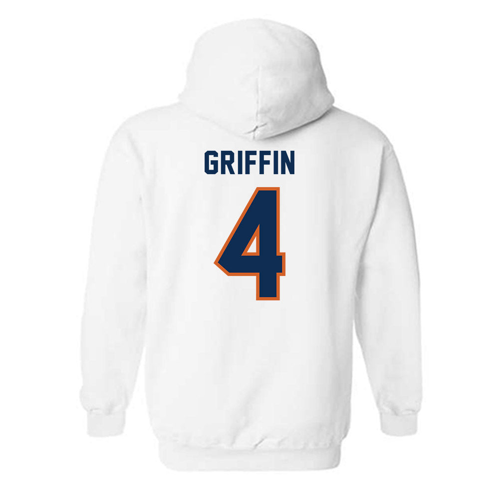 Wheaton IL - NCAA Women's Volleyball : Paris Griffin - Classic Shersey Hooded Sweatshirt-1