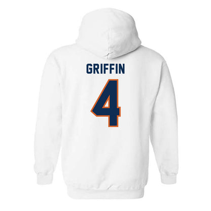 Wheaton IL - NCAA Women's Volleyball : Paris Griffin - Classic Shersey Hooded Sweatshirt-1