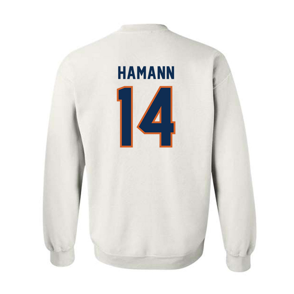 Wheaton IL - NCAA Women's Volleyball : Mary Hamann - Classic Shersey Crewneck Sweatshirt-1