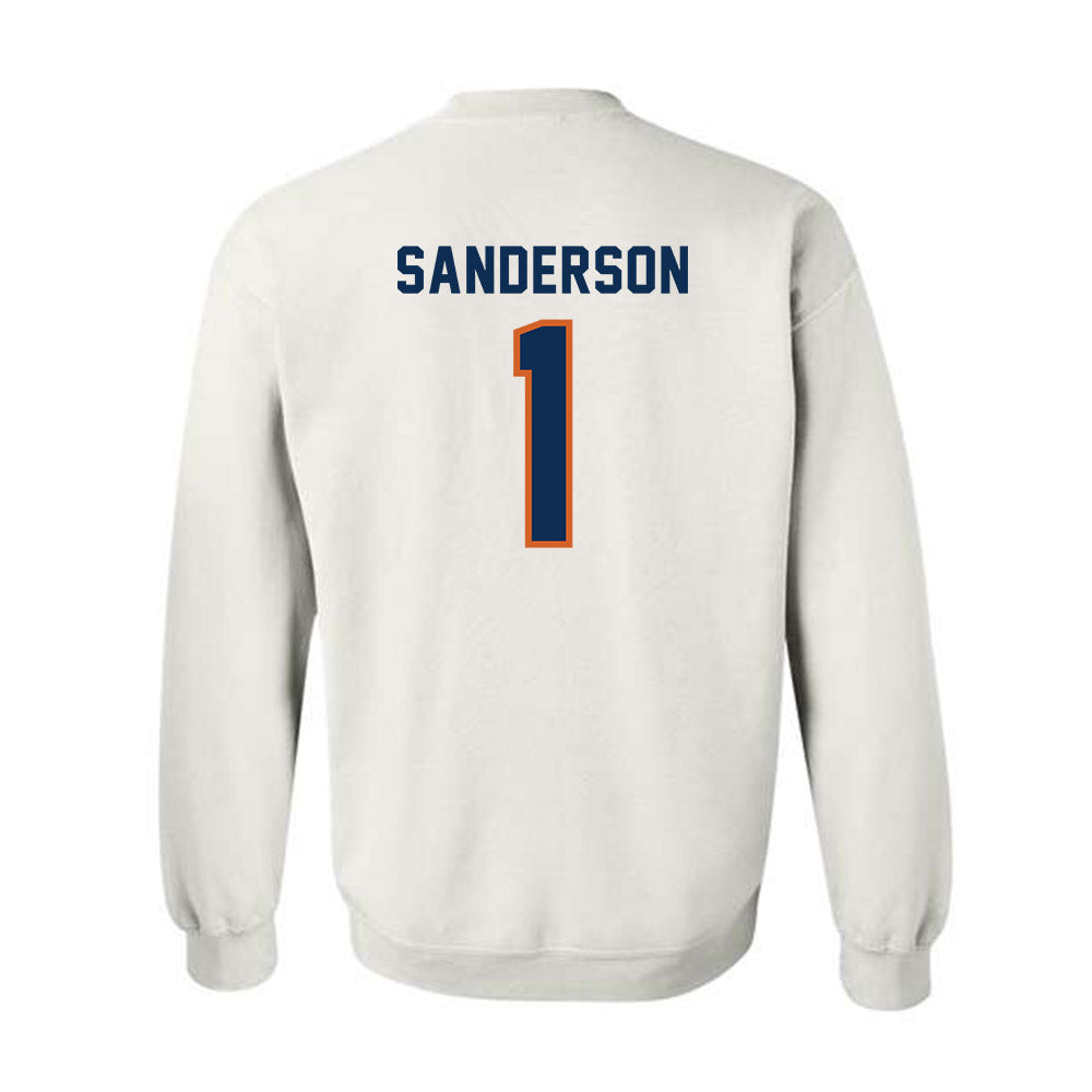 Wheaton IL - NCAA Women's Volleyball : Sarah Sanderson - Classic Shersey Crewneck Sweatshirt-1