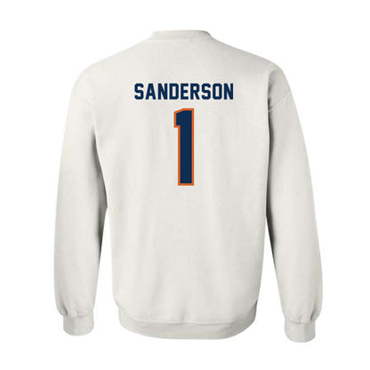 Wheaton IL - NCAA Women's Volleyball : Sarah Sanderson - Classic Shersey Crewneck Sweatshirt-1