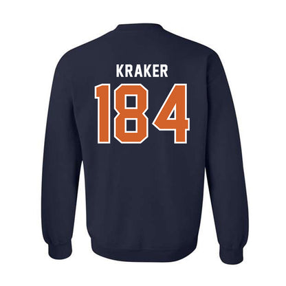 Wheaton IL - NCAA Wrestling : Jacob Kraker - Classic Shersey Crewneck Sweatshirt-1
