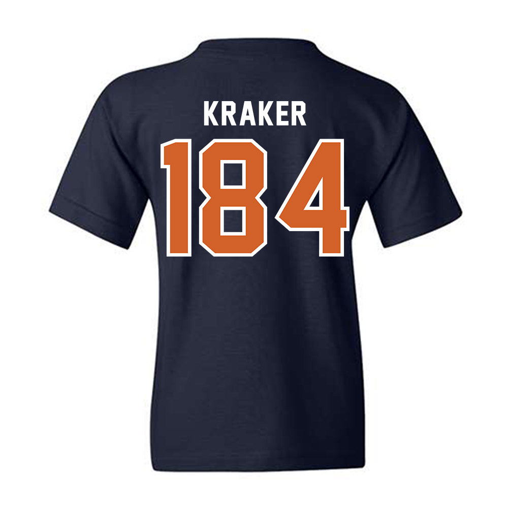 Wheaton IL - NCAA Wrestling : Jacob Kraker - Classic Shersey Youth T-Shirt-1