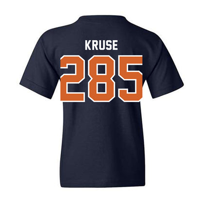 Wheaton IL - NCAA Wrestling : Joseph Kruse - Classic Shersey Youth T-Shirt-1