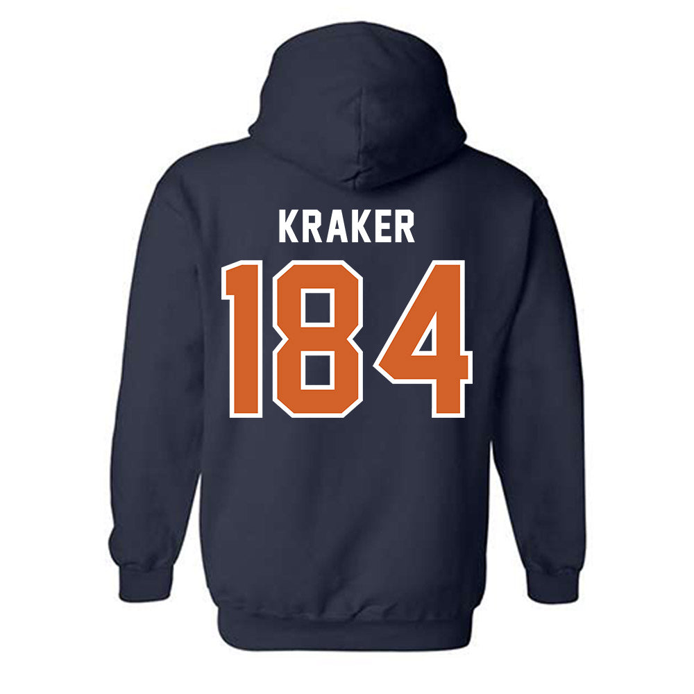 Wheaton IL - NCAA Wrestling : Jacob Kraker - Classic Shersey Hooded Sweatshirt-1
