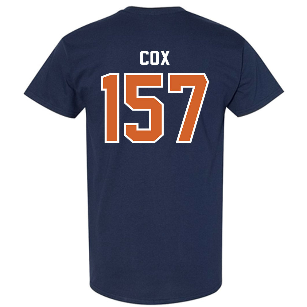 Wheaton IL - NCAA Wrestling : Caleb Cox - Classic Shersey T-Shirt-1