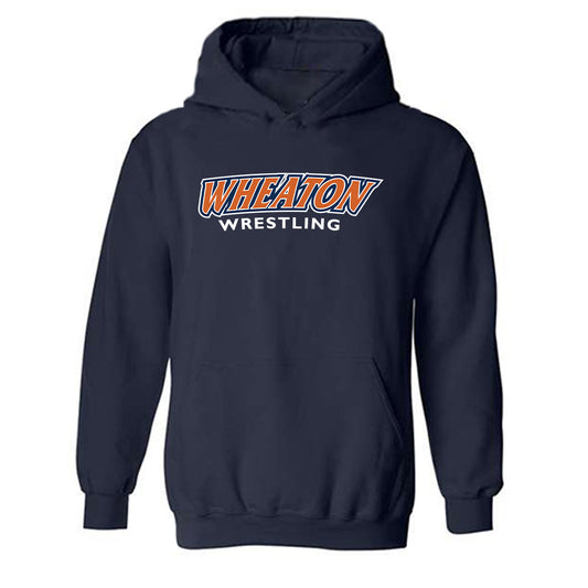 Wheaton IL - NCAA Wrestling : Deonta Giles - Classic Shersey Hooded Sweatshirt-0
