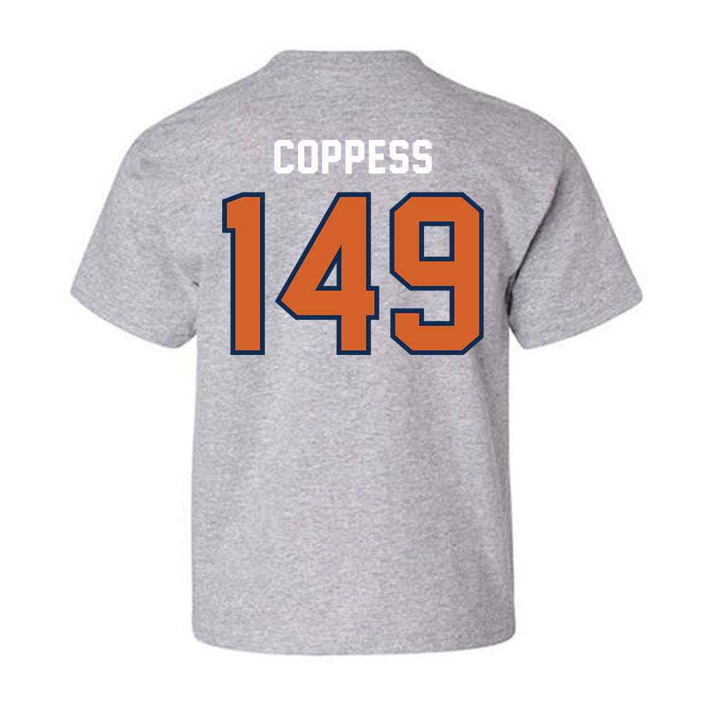 Wheaton IL - NCAA Wrestling : Cale Coppess - Classic Shersey Youth T-Shirt-1