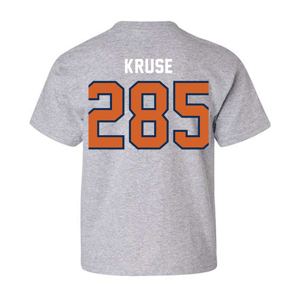 Wheaton IL - NCAA Wrestling : Joseph Kruse - Classic Shersey Youth T-Shirt-1