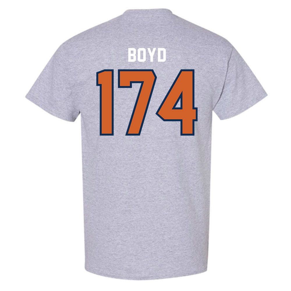 Wheaton IL - NCAA Wrestling : Garrett Boyd - Classic Shersey T-Shirt-1