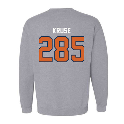 Wheaton IL - NCAA Wrestling : Joseph Kruse - Classic Shersey Crewneck Sweatshirt-1