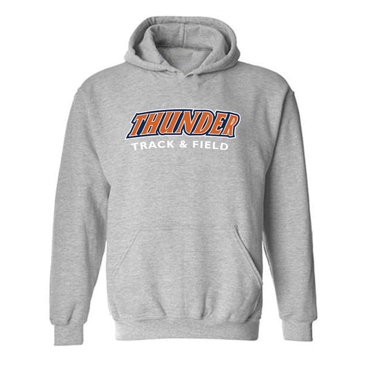 Wheaton IL - NCAA Women's Track & Field : Julia Snider - Classic Shersey Hooded Sweatshirt-0