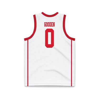 MSUM - NCAA Men's Basketball : Dominic Gooden - White Basketball Jersey-1