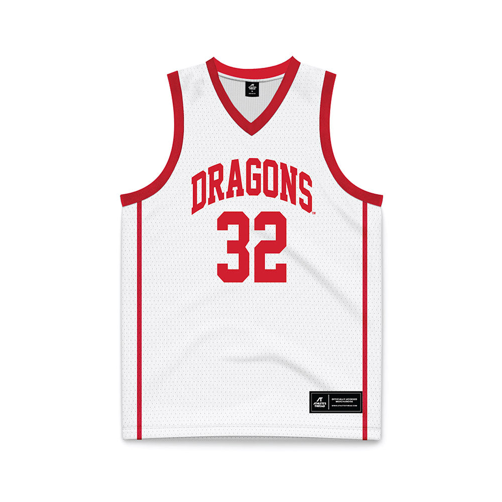 MSUM - NCAA Men's Basketball : Adam Jenkins - White Basketball Jersey-0