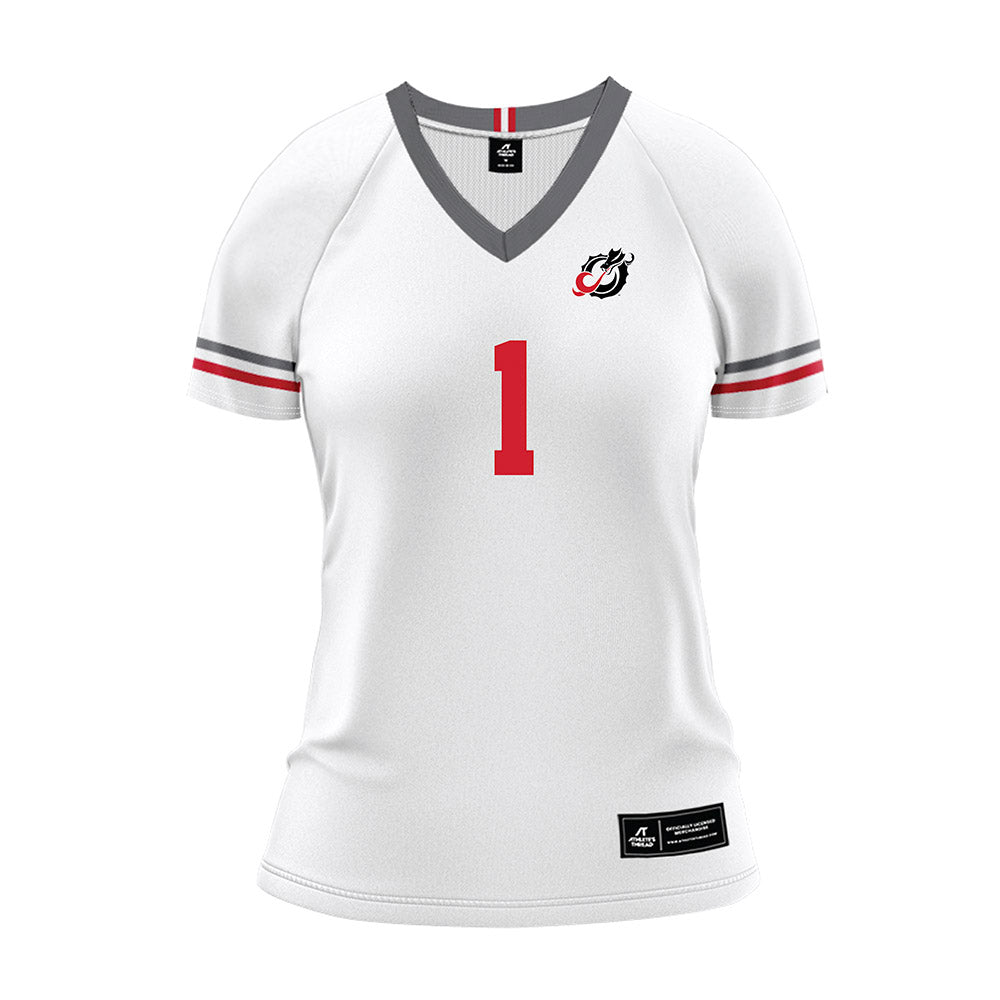 MSUM - NCAA Women's Volleyball : Ellie Keuseman - White Volleyball Jersey-0