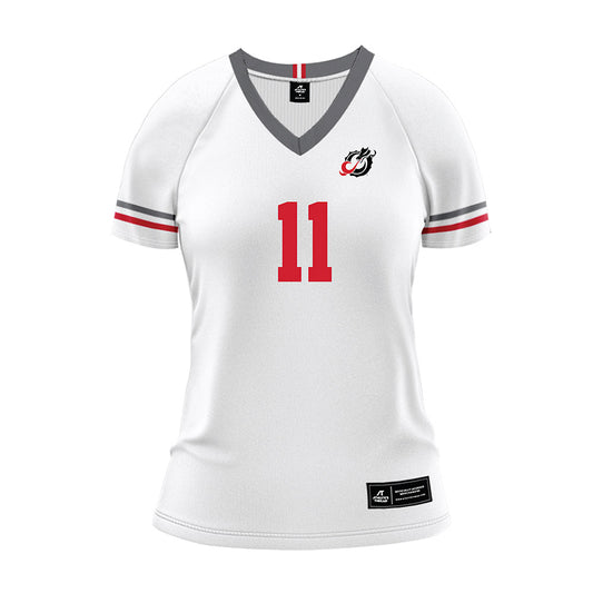 MSUM - NCAA Women's Volleyball : Olivia Terhune - White Volleyball Jersey-0