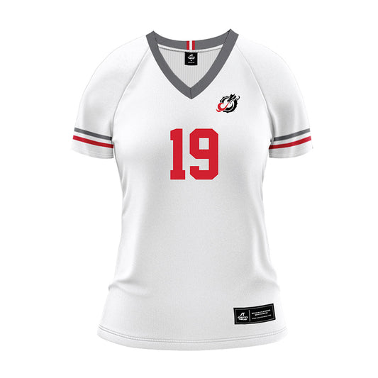 MSUM - NCAA Women's Volleyball : Annaka Johnson - White Volleyball Jersey-0