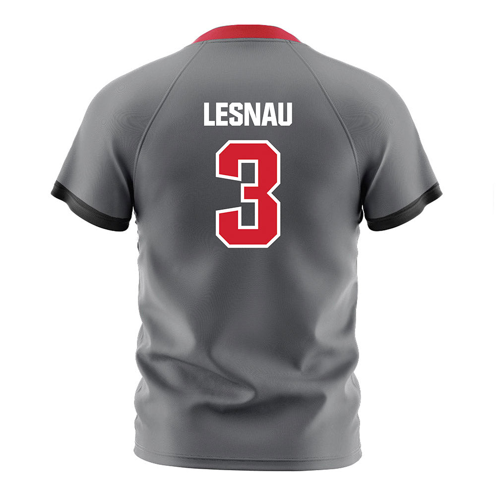 MSUM - NCAA Women's Soccer : Natalie Lesnau - Grey Soccer Jersey-1