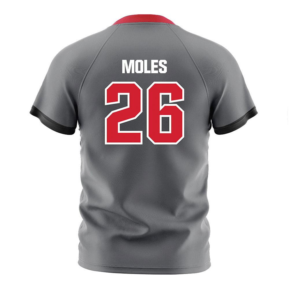 MSUM - NCAA Women's Soccer : Kadin Moles - Grey Soccer Jersey-1