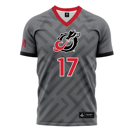 MSUM - NCAA Women's Soccer : Ellie Lommel - Grey Soccer Jersey-0