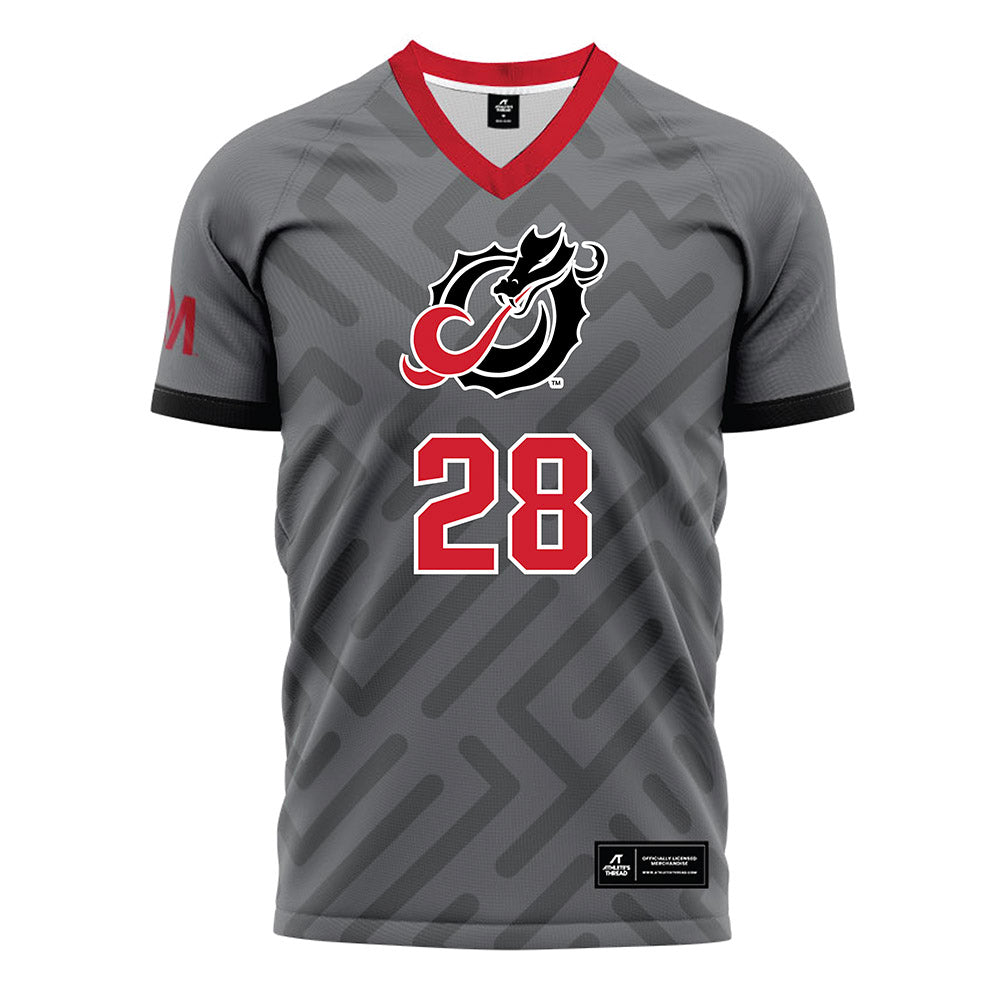 MSUM - NCAA Women's Soccer : Madison Sharp - Grey Soccer Jersey-0