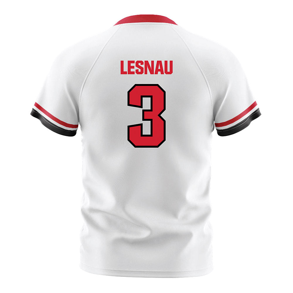 MSUM - NCAA Women's Soccer : Natalie Lesnau - White Soccer Jersey-1