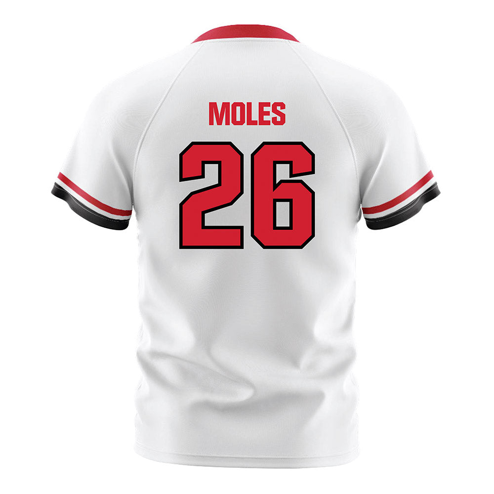 MSUM - NCAA Women's Soccer : Kadin Moles - White Soccer Jersey-1