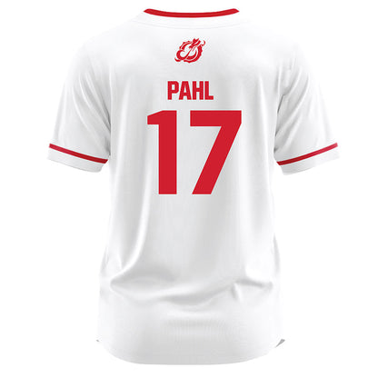 MSUM - NCAA Softball : Kendall Pahl - White Jersey-1