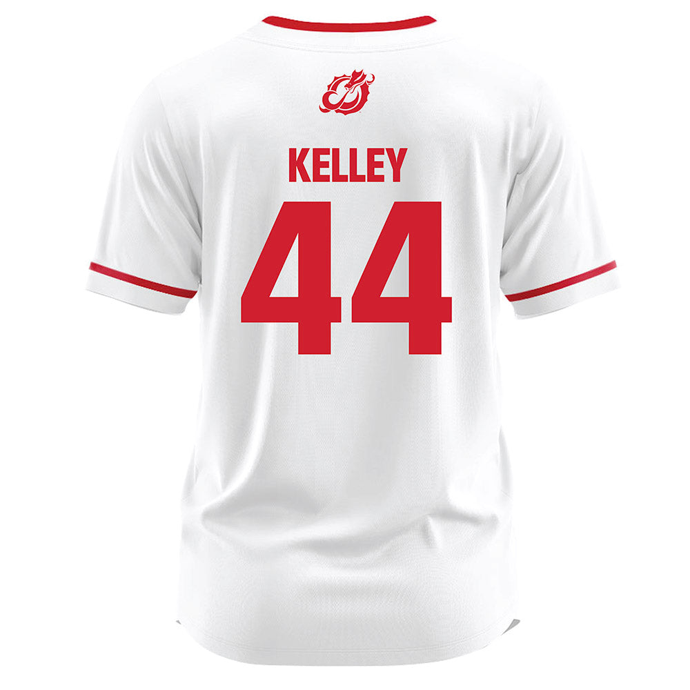 MSUM - NCAA Softball : Caitlin Kelley - White Jersey-1