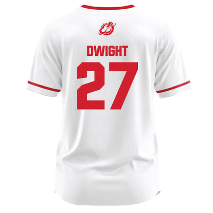 MSUM - NCAA Softball : Janika Dwight - White Jersey-1