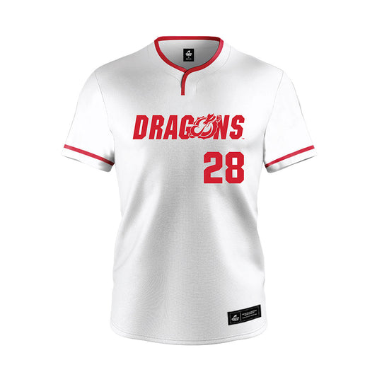 MSUM - NCAA Softball : Courtney Locke - White Jersey-0