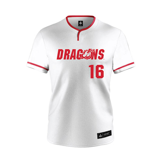 MSUM - NCAA Softball : Alivia Henderson - White Jersey-0