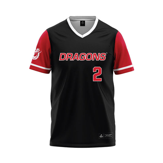 MSUM - NCAA Softball : Sami Macchiaroli - Black Baseball Jersey-0