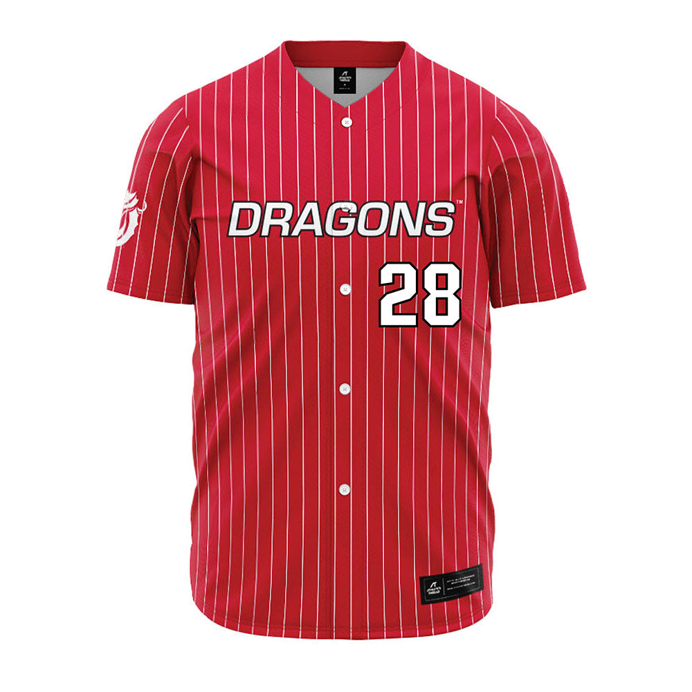 MSUM - NCAA Softball : Courtney Locke - Red Jersey-0