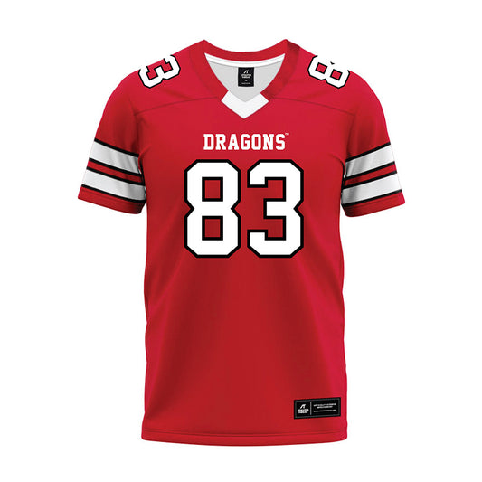 MSUM - NCAA Football : Seth Staloch - Red Premium Football Jersey-0