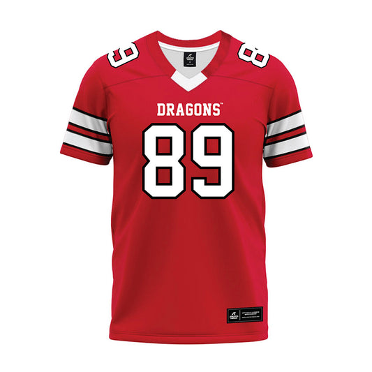 MSUM - NCAA Football : Reggie Bruner - Red Premium Football Jersey-0