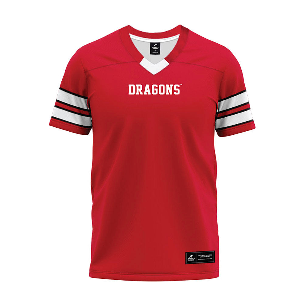 MSUM - NCAA Football : Ayden Grulke - Red Premium Football Jersey-0