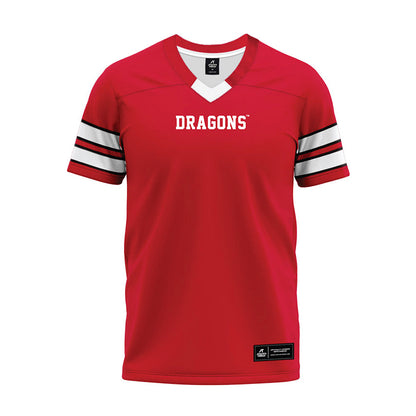 MSUM - NCAA Football : Ayden Grulke - Red Premium Football Jersey-0