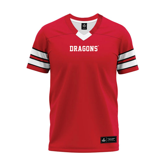 MSUM - NCAA Football : Ayden Grulke - Red Premium Football Jersey-0