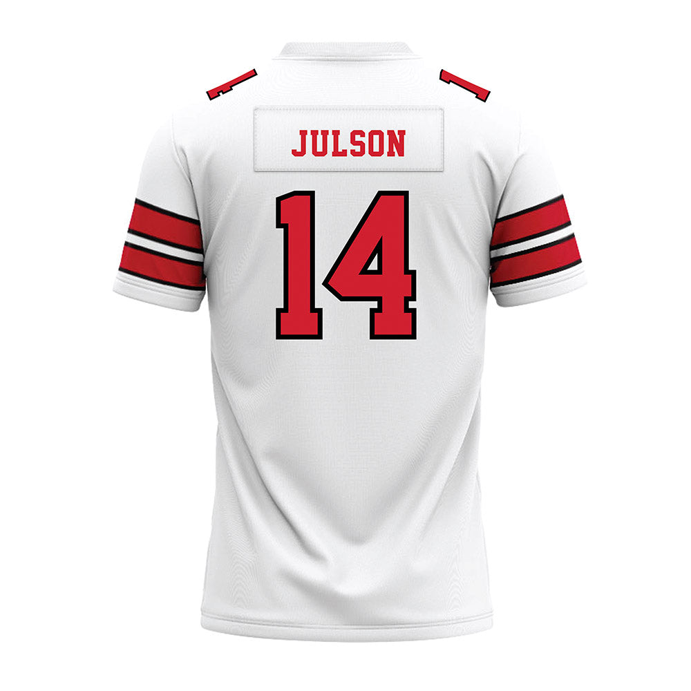 MSUM - NCAA Football : Jack Julson - White Premium Football Jersey-1