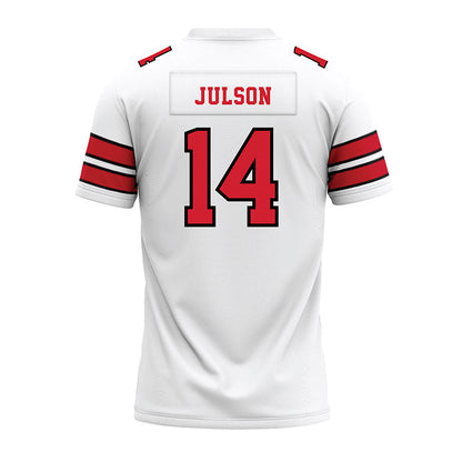 MSUM - NCAA Football : Jack Julson - White Premium Football Jersey-1