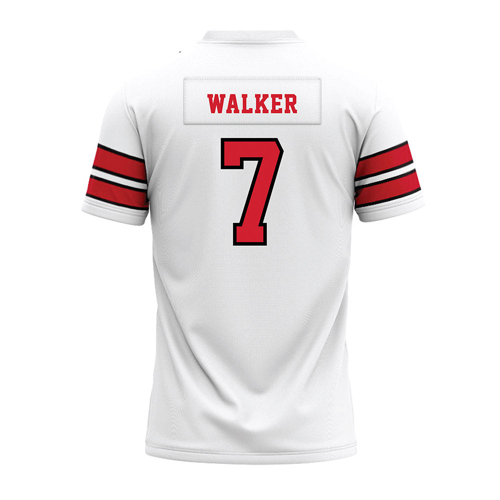 MSUM - NCAA Football : Harrison Walker - White Premium Football Jersey-1