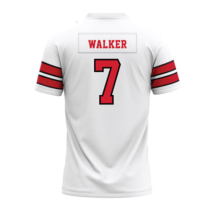 MSUM - NCAA Football : Harrison Walker - White Premium Football Jersey-1