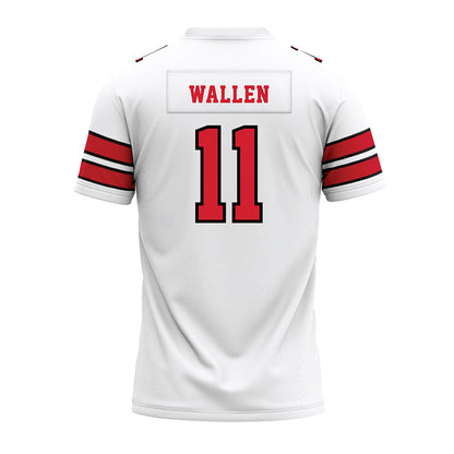 MSUM - NCAA Football : Payton Wallen - White Premium Football Jersey-1